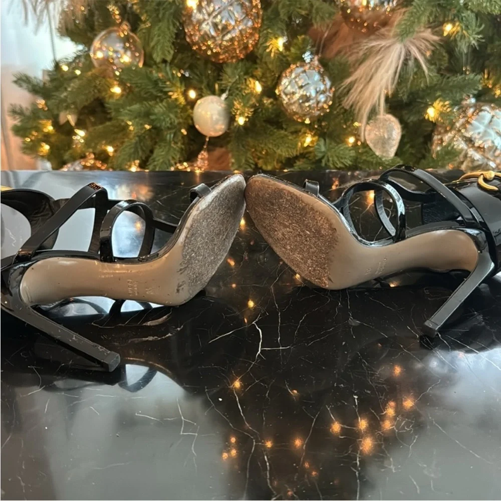 Gucci Ursula Horsebit T-Strap Heels - Picture 6 of 14